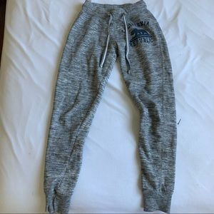 Grey sweatpants